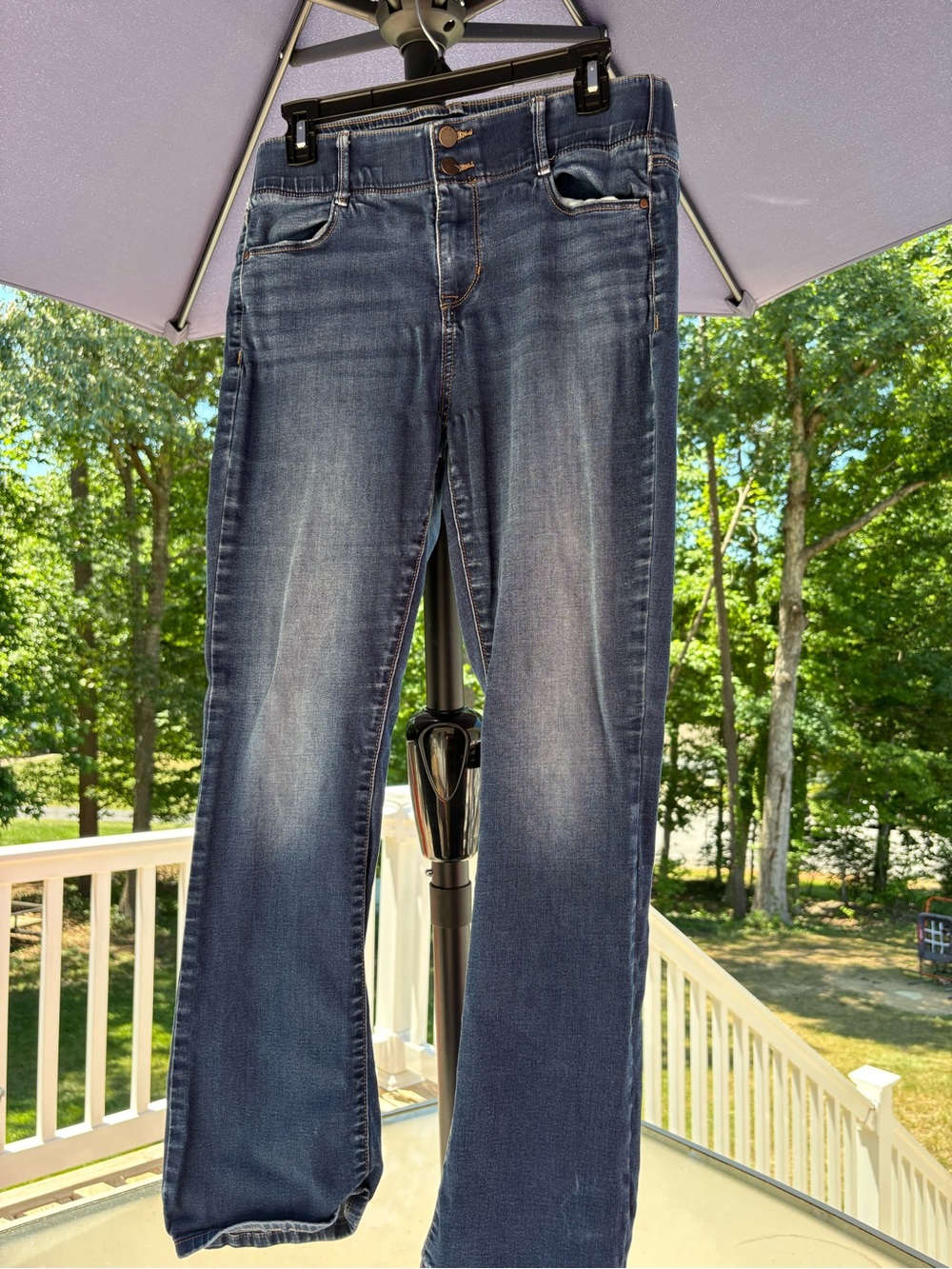 Apt. 9 Dark Blue Bootcut Jeans
